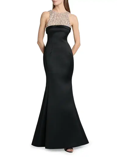 Atelier Prabal Gurung Women's Hunter Embellished Gown - Black | Thumbnail 2 Atelier Prabal Gurung Women's Hunter Embellished Gown - Black | Thumbnail 2