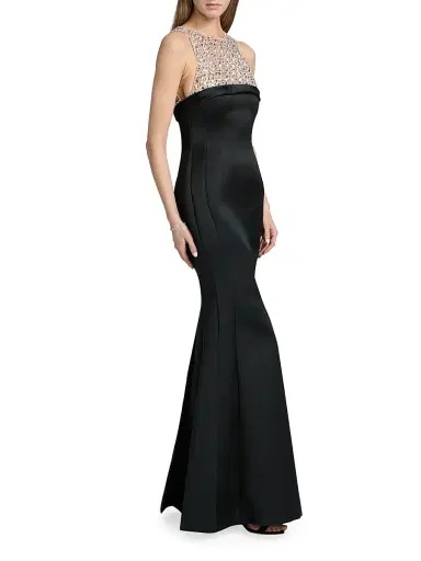 Atelier Prabal Gurung Women's Hunter Embellished Gown - Black | Thumbnail 4 Atelier Prabal Gurung Women's Hunter Embellished Gown - Black | Thumbnail 4
