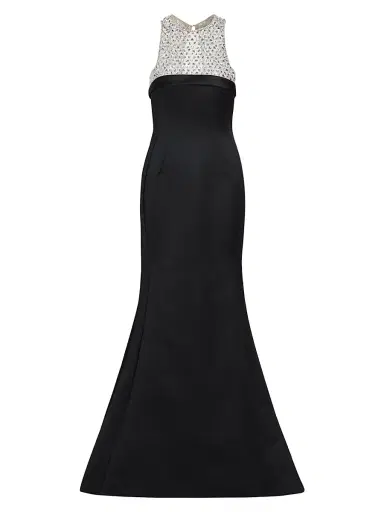 Atelier Prabal Gurung Women's Hunter Embellished Gown - Black | Thumbnail 1 Atelier Prabal Gurung Women's Hunter Embellished Gown - Black | Thumbnail 1