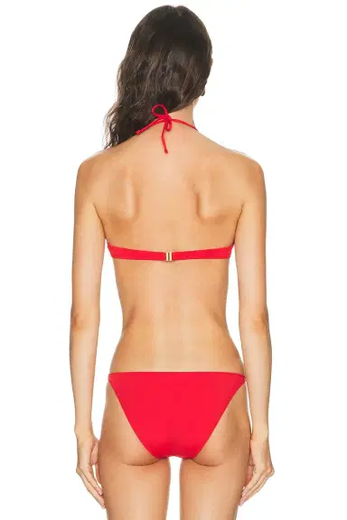Nili Lotan Triangle Bikini Top With Hardware | Thumbnail 3 Nili Lotan Triangle Bikini Top With Hardware | Thumbnail 3