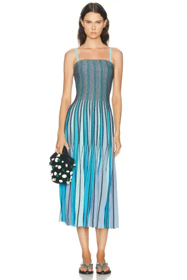 Simkhai Soleil Midi Dress | Thumbnail 1 Simkhai Soleil Midi Dress | Thumbnail 1
