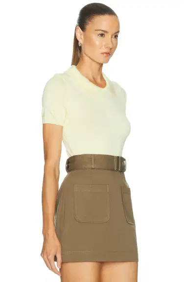 Matthew Bruch Knit Collared Tee | Thumbnail 2 Matthew Bruch Knit Collared Tee | Thumbnail 2
