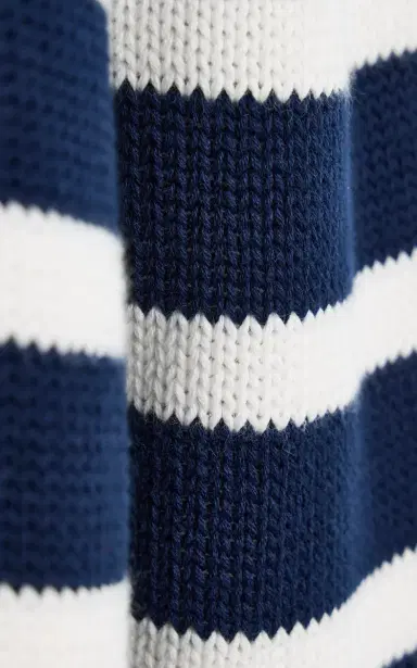 With Nothing Underneath Exclusive Devon Striped Cotton Sweater | Thumbnail 6 With Nothing Underneath Exclusive Devon Striped Cotton Sweater | Thumbnail 6