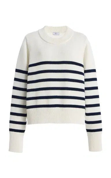 With Nothing Underneath Exclusive Devon Striped Cotton Sweater | Thumbnail 7 With Nothing Underneath Exclusive Devon Striped Cotton Sweater | Thumbnail 7