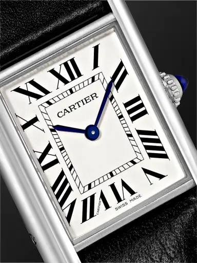 Cartier Tank Must de SolarBeat™ stainless steel watch - Men | Thumbnail 4 Cartier Tank Must de SolarBeat™ stainless steel watch - Men | Thumbnail 4