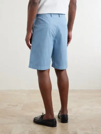 Boglioli Straight-Leg Cotton-Blend Shorts - Men | Thumbnail 4 Boglioli Straight-Leg Cotton-Blend Shorts - Men | Thumbnail 4