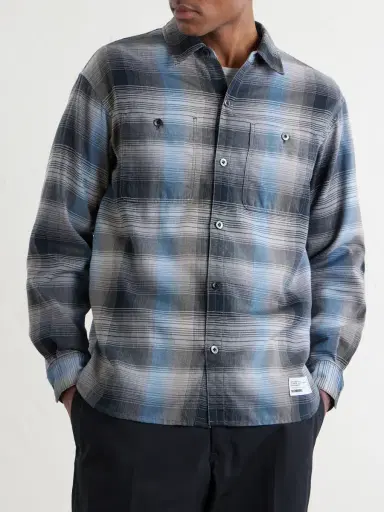 Neighborhood Hombre Checked Flannel Shirt - Men | Thumbnail 3 Neighborhood Hombre Checked Flannel Shirt - Men | Thumbnail 3