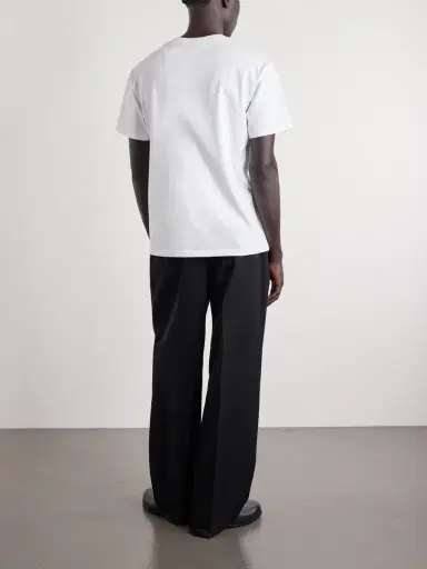 Givenchy Logo-Appliquéd Cotton-Jersey T-Shirt - Men | Thumbnail 4 Givenchy Logo-Appliquéd Cotton-Jersey T-Shirt - Men | Thumbnail 4