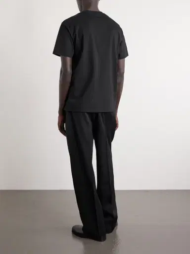 Givenchy Logo-Appliquéd Cotton-Jersey T-Shirt - Men | Thumbnail 4 Givenchy Logo-Appliquéd Cotton-Jersey T-Shirt - Men | Thumbnail 4