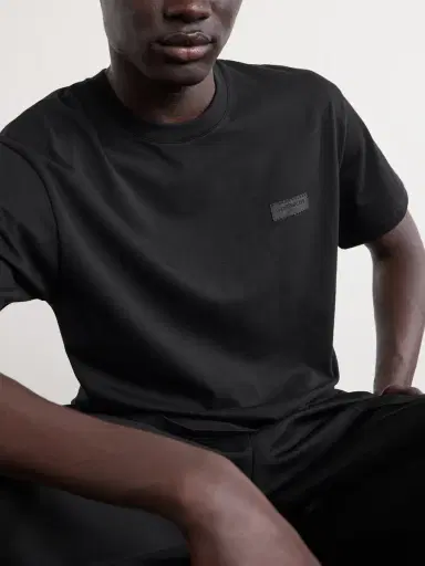 Givenchy Logo-Appliquéd Cotton-Jersey T-Shirt - Men | Thumbnail 5 Givenchy Logo-Appliquéd Cotton-Jersey T-Shirt - Men | Thumbnail 5