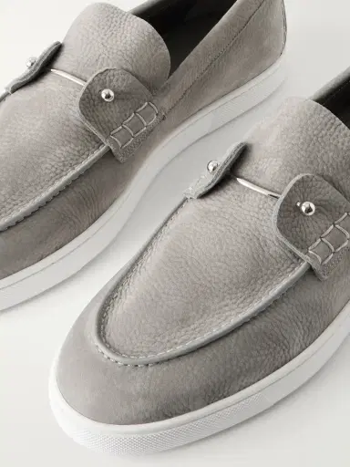 Christian Louboutin Chambeliboat Full-Grain Nubuck Loafers - Men | Thumbnail 5 Christian Louboutin Chambeliboat Full-Grain Nubuck Loafers - Men | Thumbnail 5