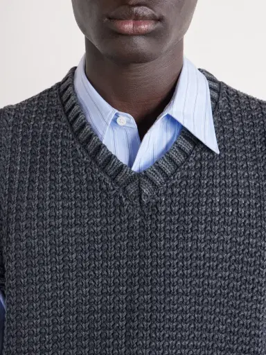 Corridor Open-Knit Cotton Vest - Men | Thumbnail 5 Corridor Open-Knit Cotton Vest - Men | Thumbnail 5