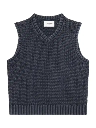 Corridor Open-Knit Cotton Vest - Men | Thumbnail 1 Corridor Open-Knit Cotton Vest - Men | Thumbnail 1