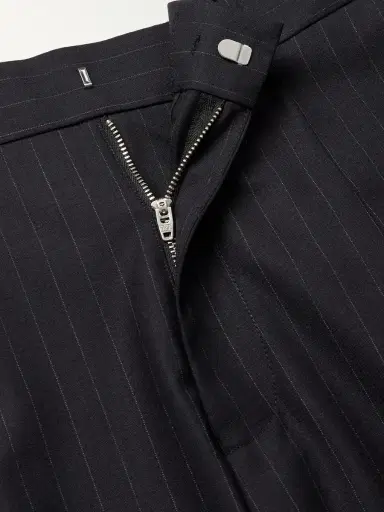 NN07 Kay 10037 Wide-Leg Pleated Pinstriped Woven Trousers - Men | Thumbnail 6 NN07 Kay 10037 Wide-Leg Pleated Pinstriped Woven Trousers - Men | Thumbnail 6