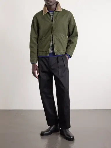 WTAPS Straight-Leg Pleated Twill Trousers - Men | Thumbnail 2 WTAPS Straight-Leg Pleated Twill Trousers - Men | Thumbnail 2