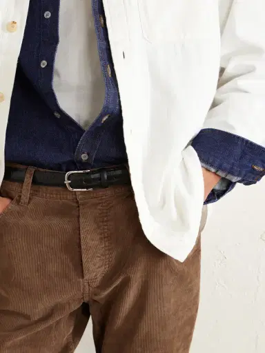 James Perse Slim-Fit Straight-Leg Cotton-Blend Corduroy Trousers - Men | Thumbnail 5 James Perse Slim-Fit Straight-Leg Cotton-Blend Corduroy Trousers - Men | Thumbnail 5