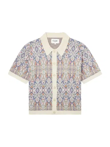 Corridor Trance Jacquard-Knitted Cotton Shirt - Men | Thumbnail 1 Corridor Trance Jacquard-Knitted Cotton Shirt - Men | Thumbnail 1