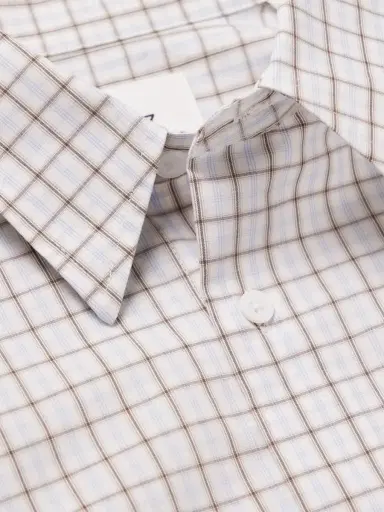 NN07 Quinsy 50070 Checked Organic Cotton-Poplin Shirt - Men | Thumbnail 5 NN07 Quinsy 50070 Checked Organic Cotton-Poplin Shirt - Men | Thumbnail 5