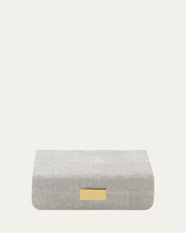 AERIN Small Mod Faux Shagreen Jewelry Box | Thumbnail 3 AERIN Small Mod Faux Shagreen Jewelry Box | Thumbnail 3