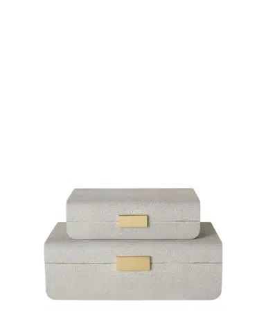 AERIN Small Mod Faux Shagreen Jewelry Box | Thumbnail 1 AERIN Small Mod Faux Shagreen Jewelry Box | Thumbnail 1
