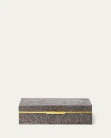 AERIN Faux Shagreen Envelope Box | Thumbnail 2 AERIN Faux Shagreen Envelope Box | Thumbnail 2