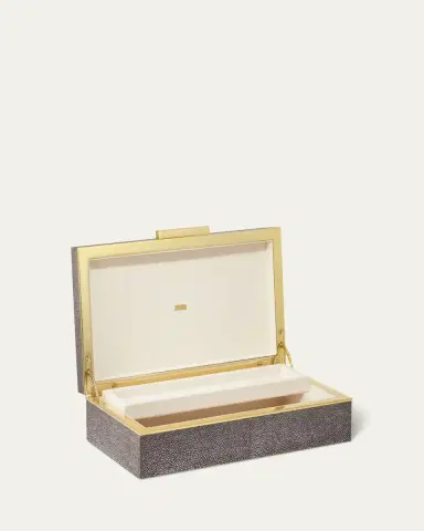 AERIN Faux Shagreen Envelope Box | Thumbnail 3 AERIN Faux Shagreen Envelope Box | Thumbnail 3