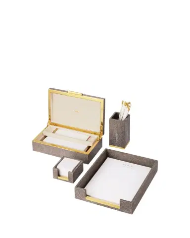 AERIN Faux Shagreen Envelope Box | Thumbnail 1 AERIN Faux Shagreen Envelope Box | Thumbnail 1