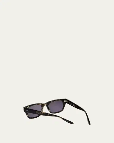 Barton Perreira Men's Domino Rectangle Sunglasses | Thumbnail 2 Barton Perreira Men's Domino Rectangle Sunglasses | Thumbnail 2