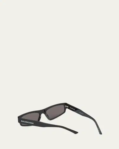 Balenciaga Logo Acetate Rectangle Sunglasses | Thumbnail 2 Balenciaga Logo Acetate Rectangle Sunglasses | Thumbnail 2
