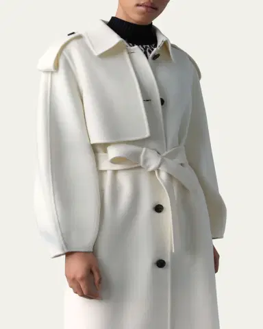 Mackage Ceyla Belted Handmade Double-Face Virgin Wool Coat | Thumbnail 5 Mackage Ceyla Belted Handmade Double-Face Virgin Wool Coat | Thumbnail 5