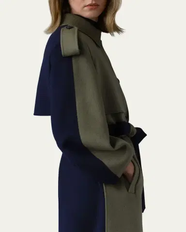 Mackage Ceyla Belted Handmade Double-Face Virgin Wool Coat | Thumbnail 9 Mackage Ceyla Belted Handmade Double-Face Virgin Wool Coat | Thumbnail 9
