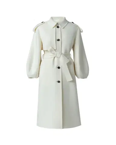 Mackage Ceyla Belted Handmade Double-Face Virgin Wool Coat | Thumbnail 1 Mackage Ceyla Belted Handmade Double-Face Virgin Wool Coat | Thumbnail 1