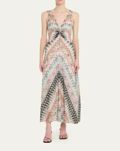 Missoni Zigzag Sleeveless A-Line Dress | Thumbnail 2 Missoni Zigzag Sleeveless A-Line Dress | Thumbnail 2