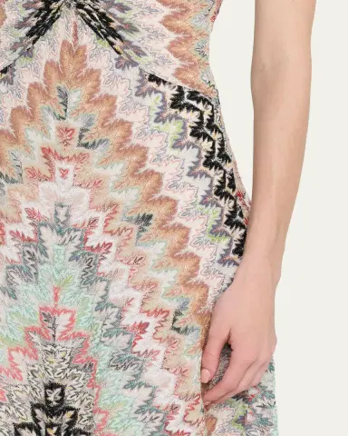 Missoni Zigzag Sleeveless A-Line Dress | Thumbnail 5 Missoni Zigzag Sleeveless A-Line Dress | Thumbnail 5