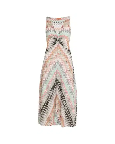 Missoni Zigzag Sleeveless A-Line Dress | Thumbnail 1 Missoni Zigzag Sleeveless A-Line Dress | Thumbnail 1
