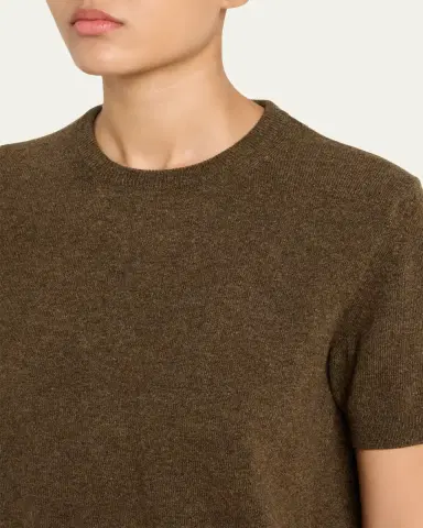 Nackiyé Pearl Cashmere Short-Sleeve Sweater | Thumbnail 5 Nackiyé Pearl Cashmere Short-Sleeve Sweater | Thumbnail 5