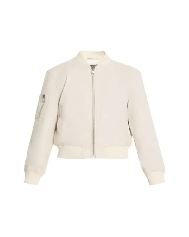 Leather Classic Bomber Jacket Leather Classic Bomber Jacket