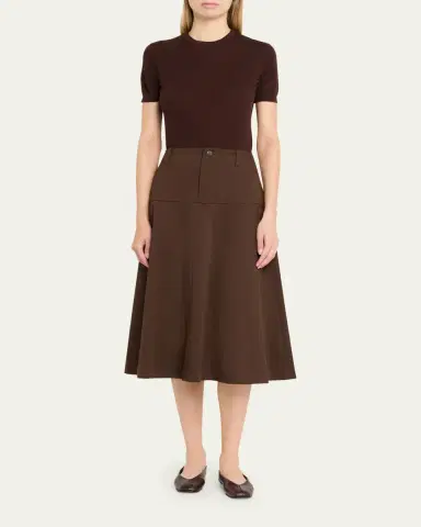 Vince Full Utility Skirt | Thumbnail 2 Vince Full Utility Skirt | Thumbnail 2