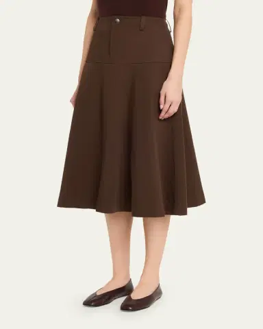 Vince Full Utility Skirt | Thumbnail 4 Vince Full Utility Skirt | Thumbnail 4