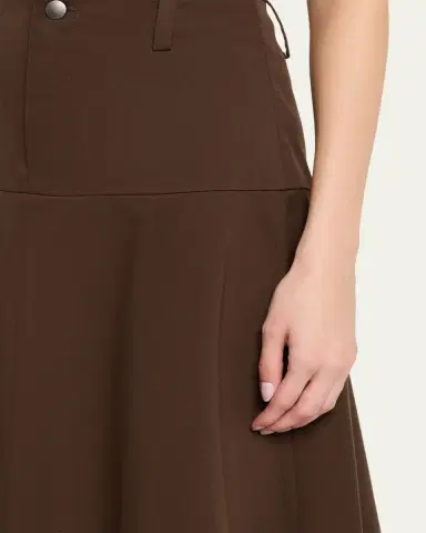 Vince Full Utility Skirt | Thumbnail 5 Vince Full Utility Skirt | Thumbnail 5