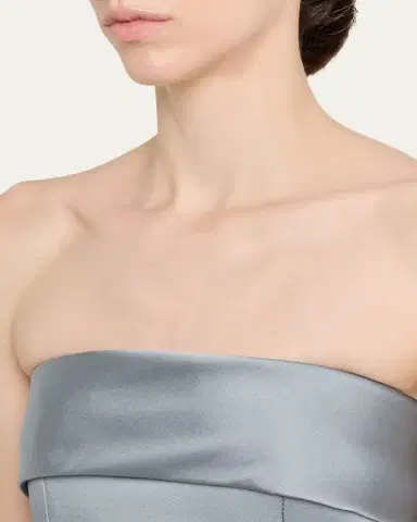 The New Arrivals by Ilkyaz Ozel Rhea Strapless Column Gown | Thumbnail 5 The New Arrivals by Ilkyaz Ozel Rhea Strapless Column Gown | Thumbnail 5