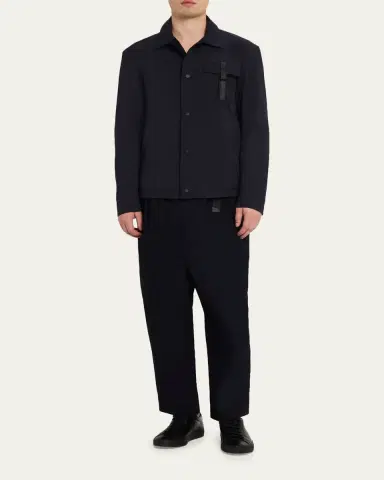 Sease Men's Jib Set Stretch Nylon Overshirt | Thumbnail 2 Sease Men's Jib Set Stretch Nylon Overshirt | Thumbnail 2