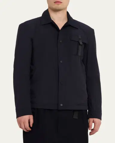 Sease Men's Jib Set Stretch Nylon Overshirt | Thumbnail 4 Sease Men's Jib Set Stretch Nylon Overshirt | Thumbnail 4