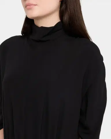 The Row Emmeline Short-Sleeve Silk Midi Dress | Thumbnail 9 The Row Emmeline Short-Sleeve Silk Midi Dress | Thumbnail 9