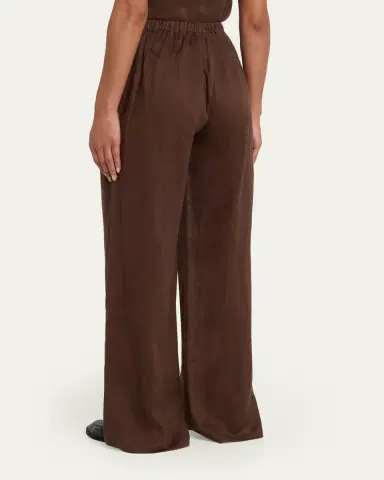 AEXAE Drawstring Linen Pants | Thumbnail 3 AEXAE Drawstring Linen Pants | Thumbnail 3