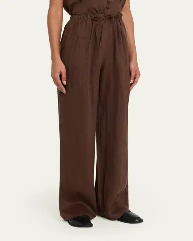 AEXAE Drawstring Linen Pants | Thumbnail 4 AEXAE Drawstring Linen Pants | Thumbnail 4