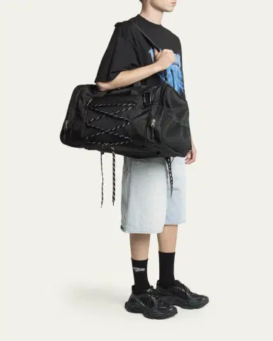 Balenciaga Men's Hike Gym Bag | Thumbnail 5 Balenciaga Men's Hike Gym Bag | Thumbnail 5