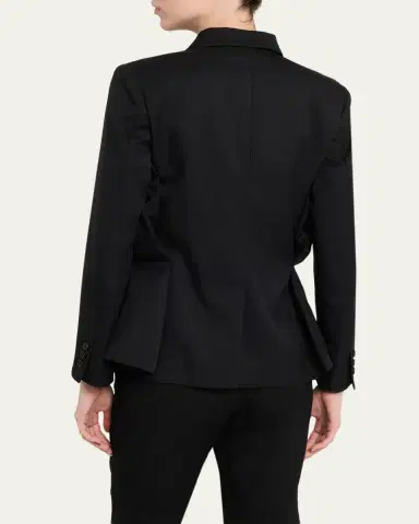 Comme des Garçons Draped Single-Breasted Blazer | Thumbnail 3 Comme des Garçons Draped Single-Breasted Blazer | Thumbnail 3