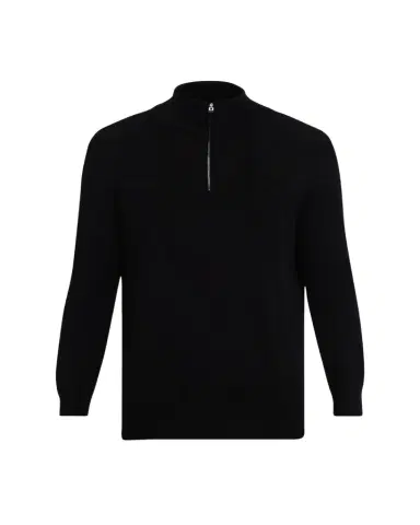 ZEGNA Men's Cashmere Knit Quarter-Zip Sweater | Thumbnail 1 ZEGNA Men's Cashmere Knit Quarter-Zip Sweater | Thumbnail 1