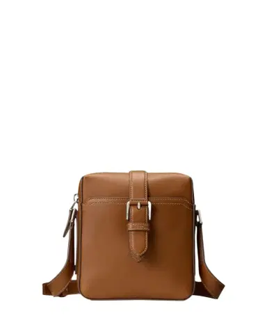 Ralph Lauren Purple Label Men's Bedford Leather Crossbody Bag | Thumbnail 1 Ralph Lauren Purple Label Men's Bedford Leather Crossbody Bag | Thumbnail 1